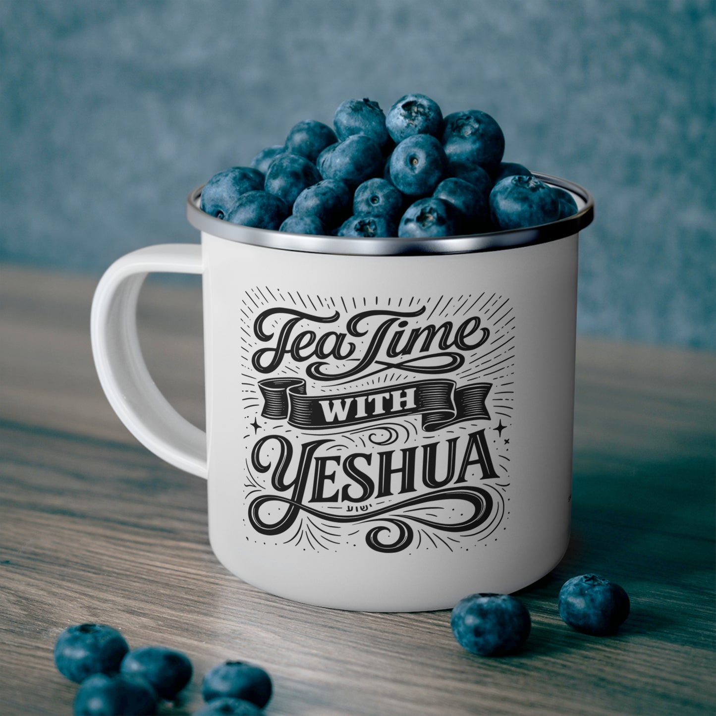 Tea Time with Yeshua Camping Mug