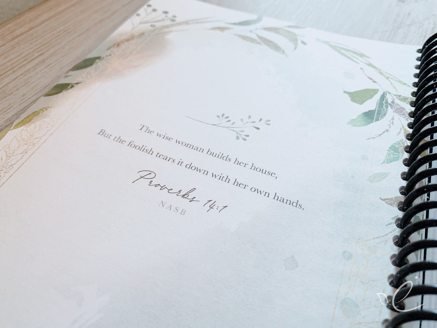 Embracing Her Created Role: Biblical Instruction for Women, Coil Bound Journal