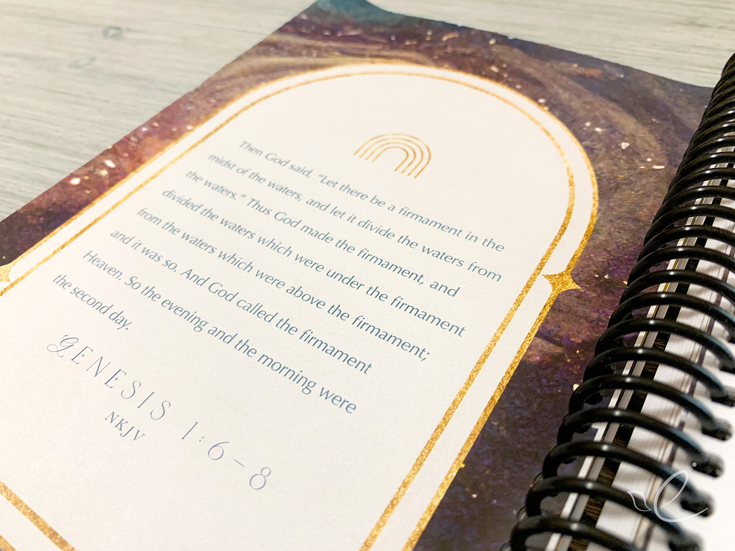 Heaven & Earth: Biblical Descriptions of His Handiwork, Coil Bound Journal