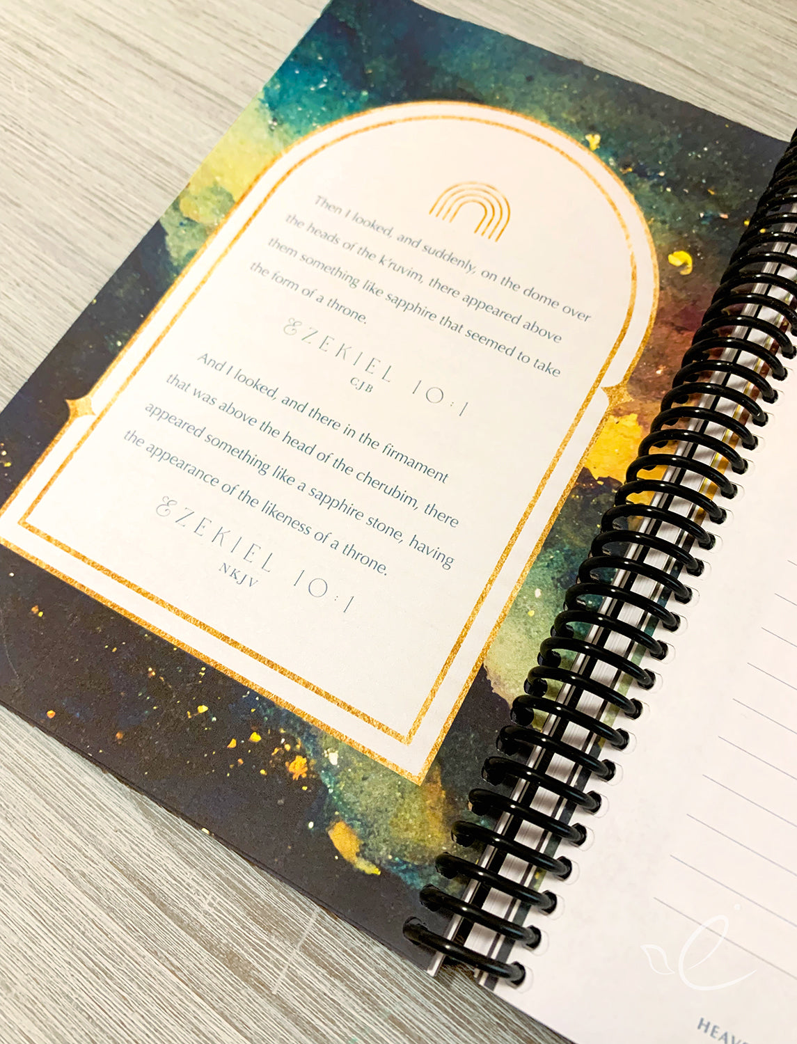 Heaven & Earth: Biblical Descriptions of His Handiwork, Coil Bound Journal