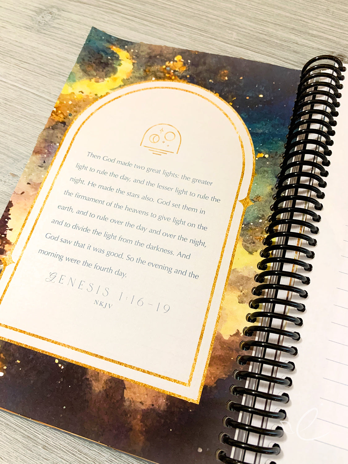 Heaven & Earth: Biblical Descriptions of His Handiwork, Coil Bound Journal