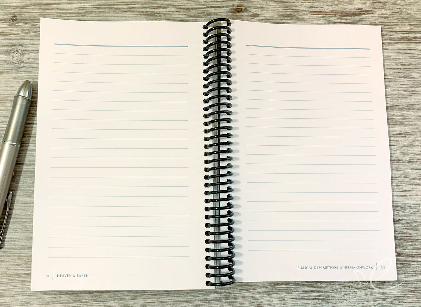 Heaven & Earth: Biblical Descriptions of His Handiwork, Coil Bound Journal