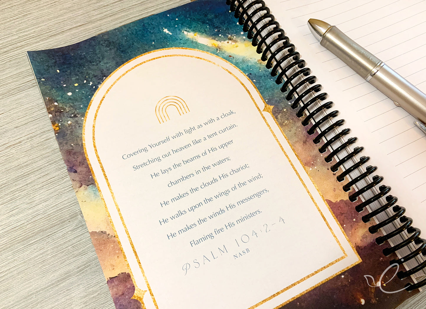 Heaven & Earth: Biblical Descriptions of His Handiwork, Coil Bound Journal