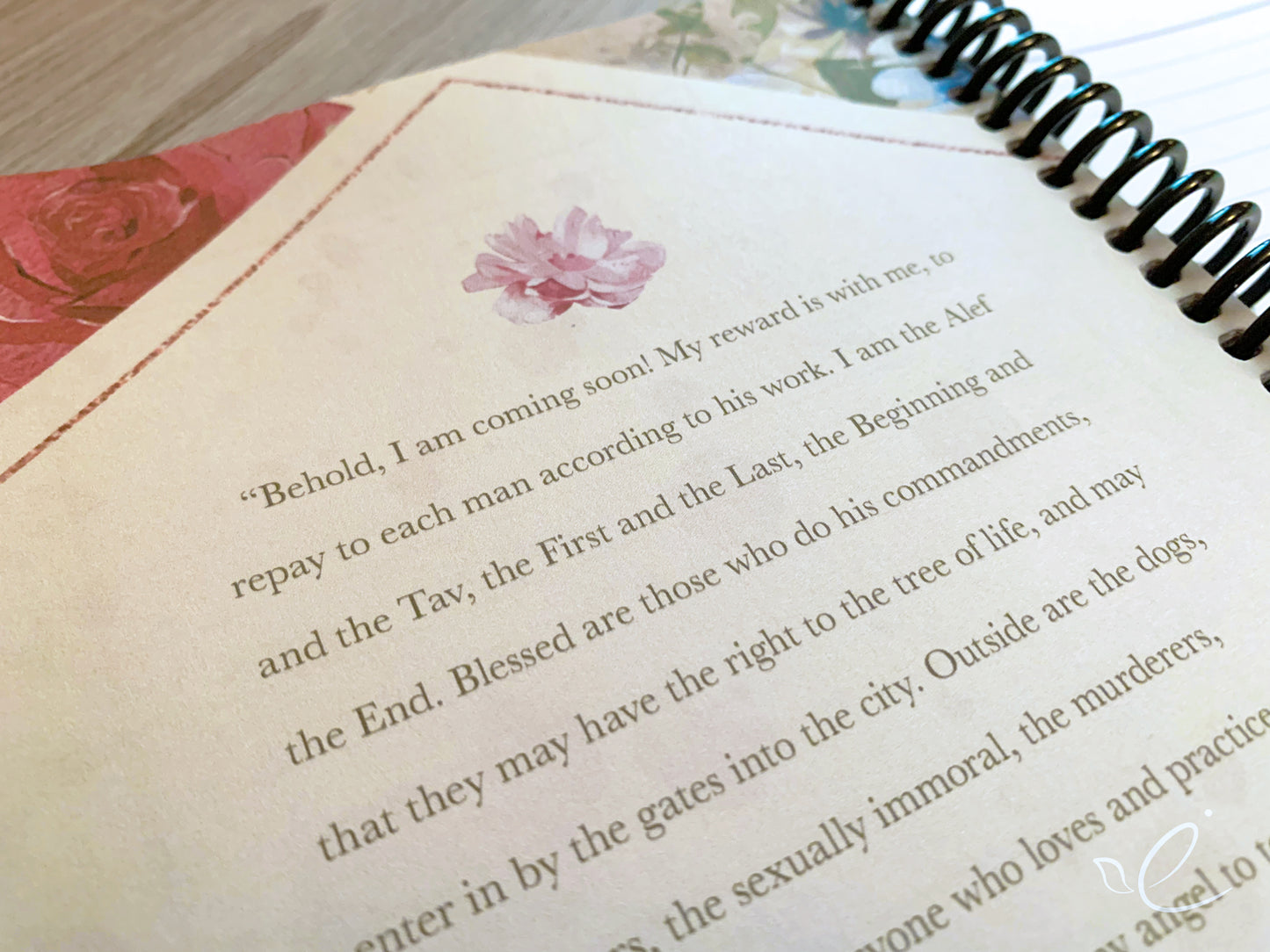 The King's Gardeners: Scriptures of Labor & Reward, Coil Bound Journal