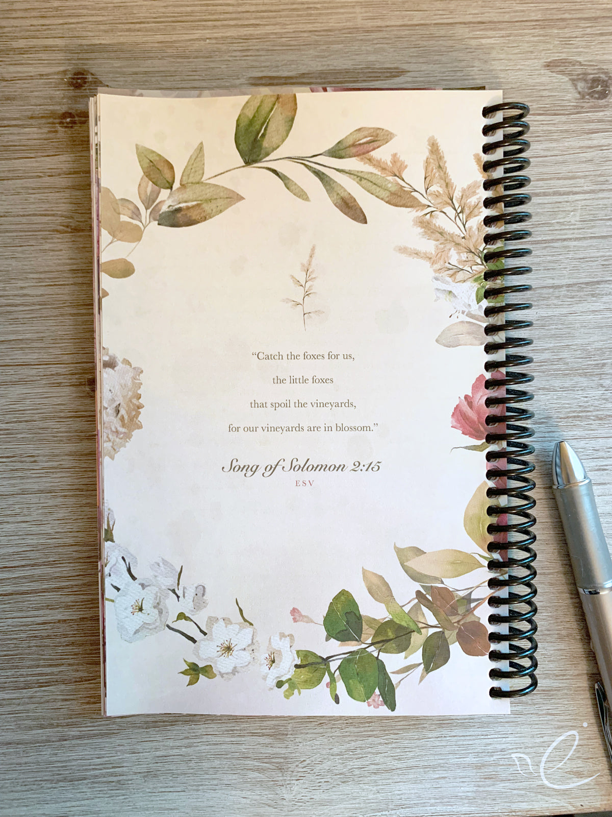 The King's Gardeners: Scriptures of Labor & Reward, Coil Bound Journal