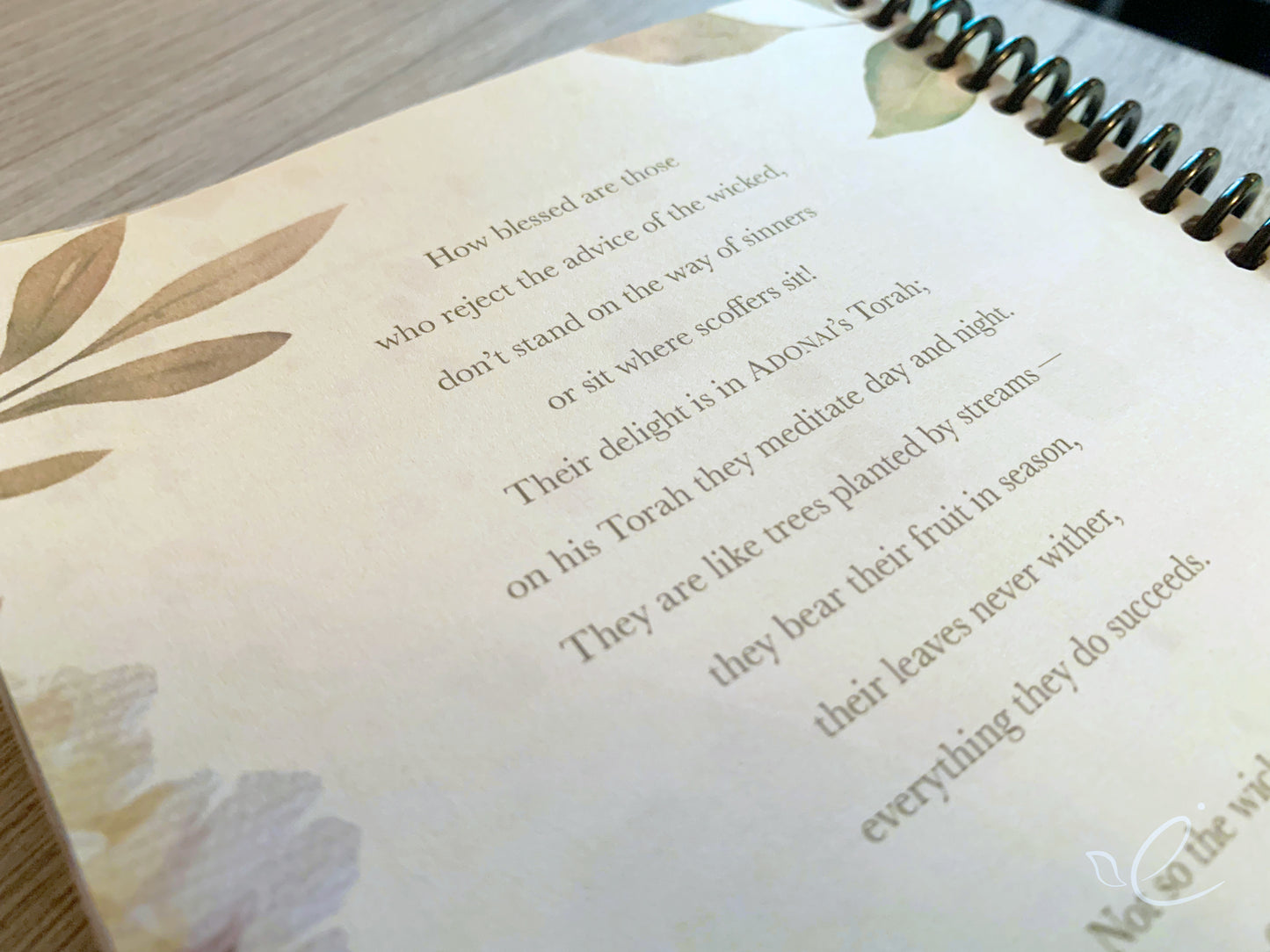 The King's Gardeners: Scriptures of Labor & Reward, Coil Bound Journal