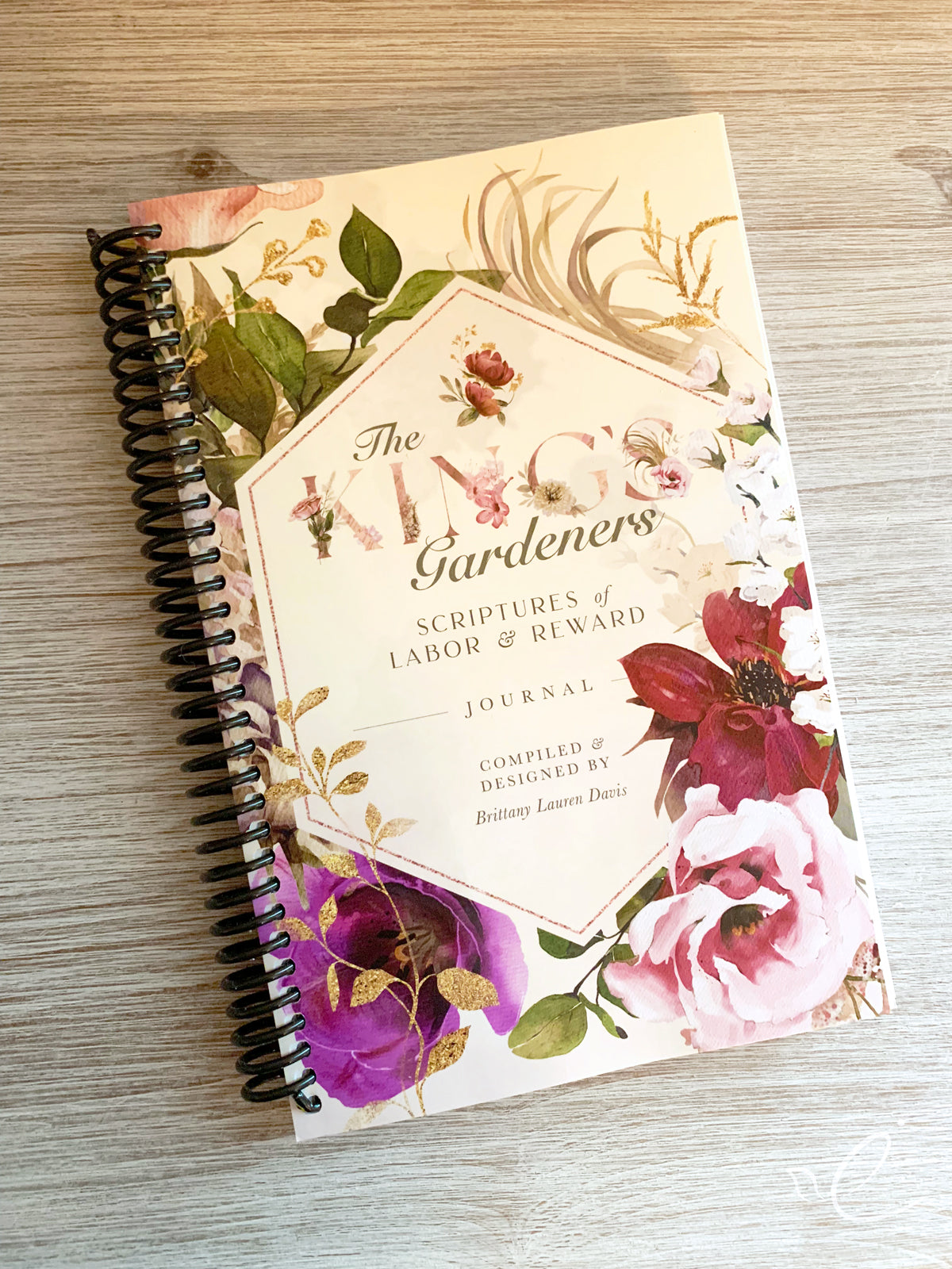 The King's Gardeners: Scriptures of Labor & Reward, Coil Bound Journal
