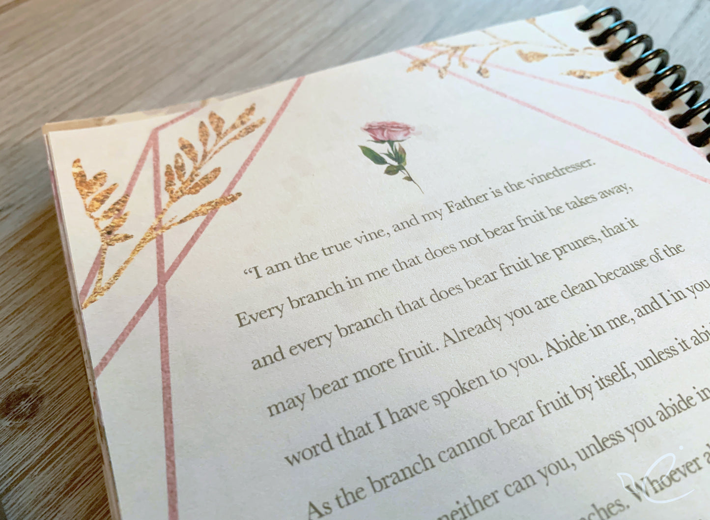 The King's Gardeners: Scriptures of Labor & Reward, Coil Bound Journal