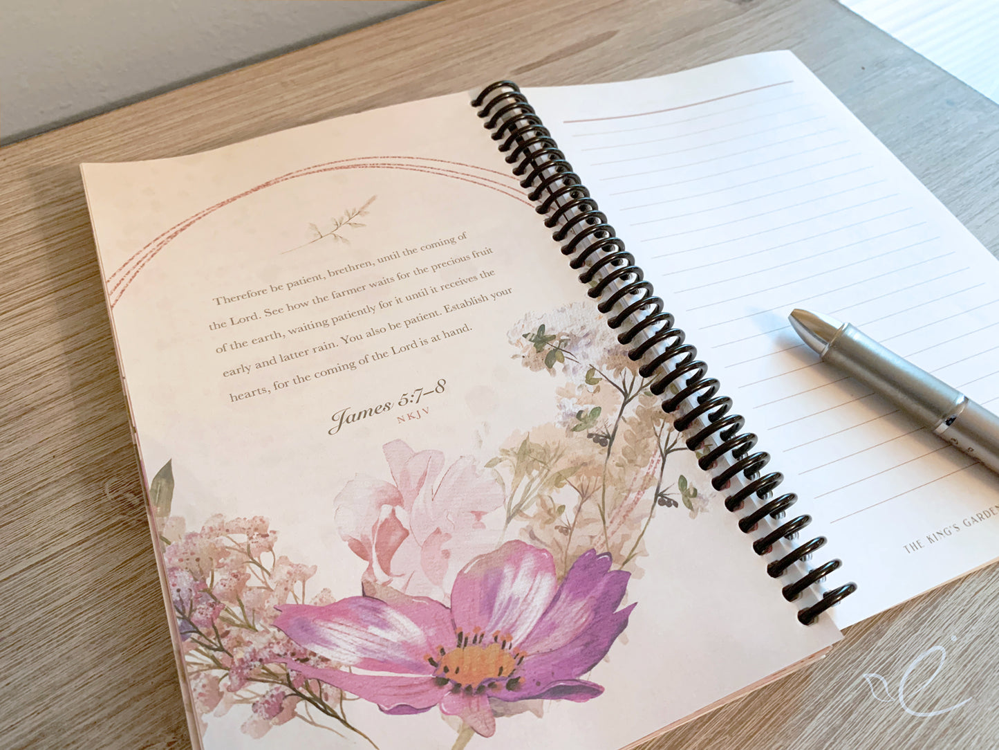 The King's Gardeners: Scriptures of Labor & Reward, Coil Bound Journal