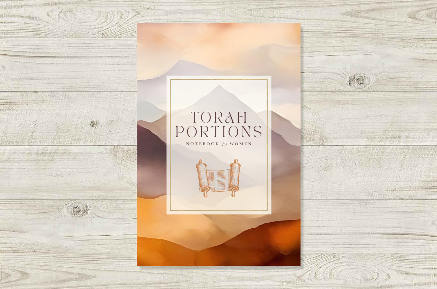 Torah Portions Notebook for Women: Mountain Design, Paperback