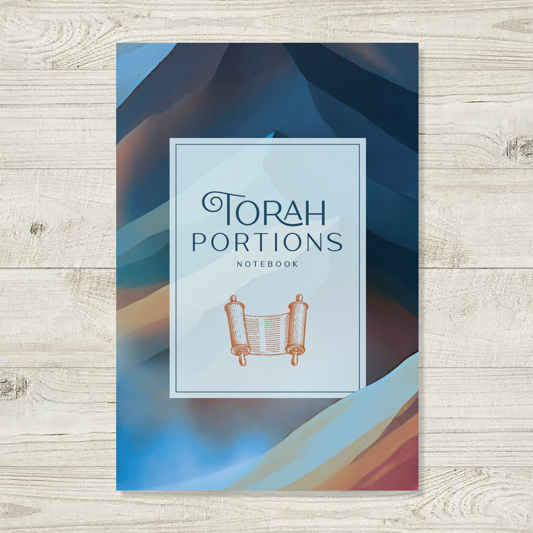Torah Portions Notebook: Sapphire Mountain Design