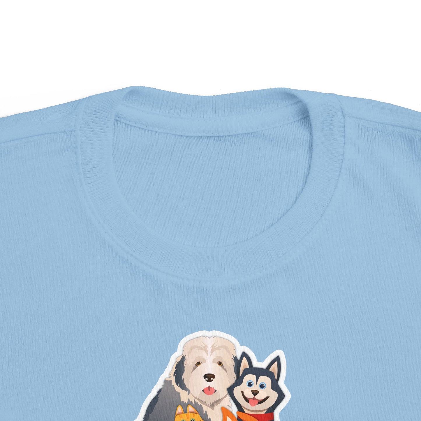 The Covenant Companions Logo Toddler Tee (Light Blue) | Moedim Book Co.