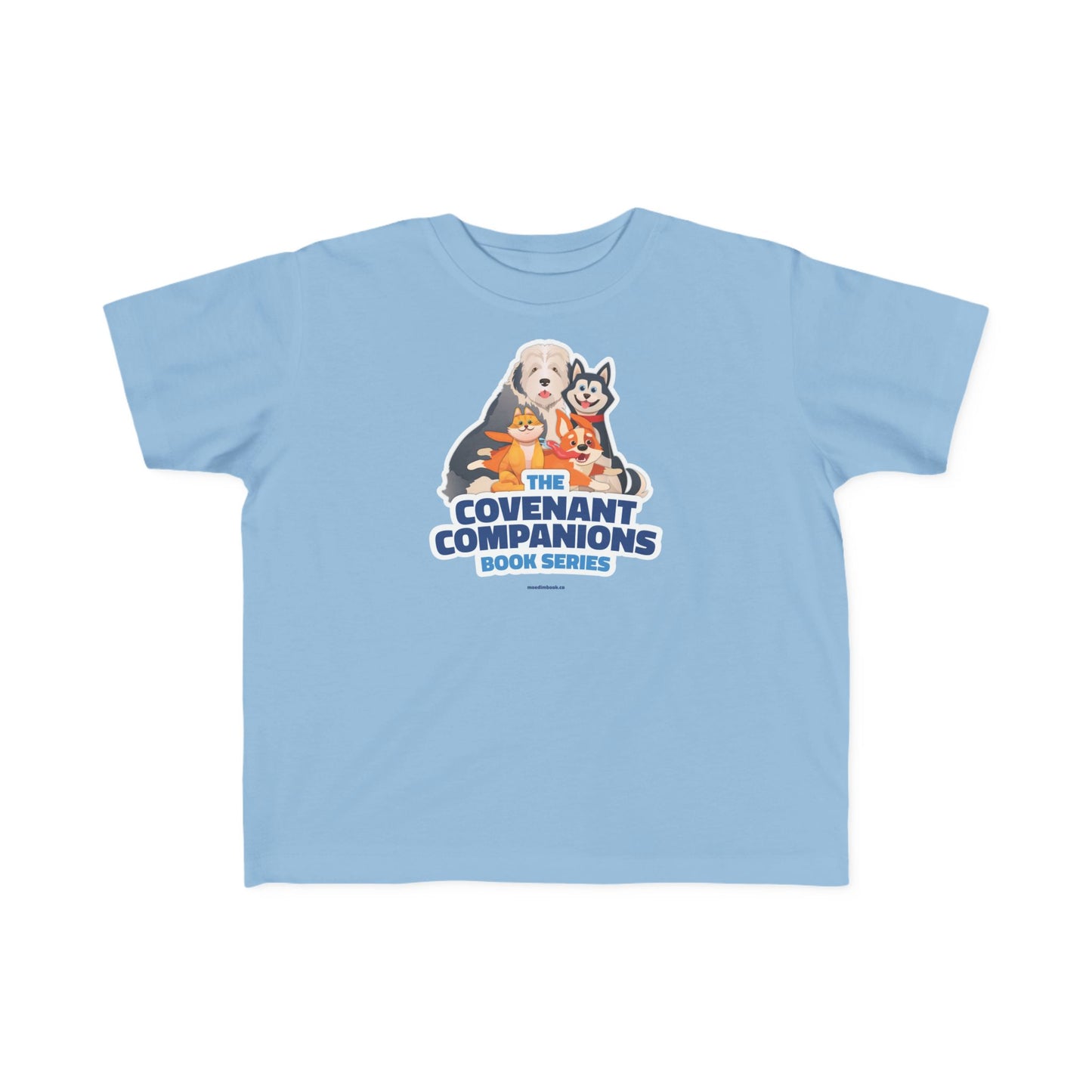 The Covenant Companions Logo Toddler Tee (Light Blue) | Moedim Book Co.
