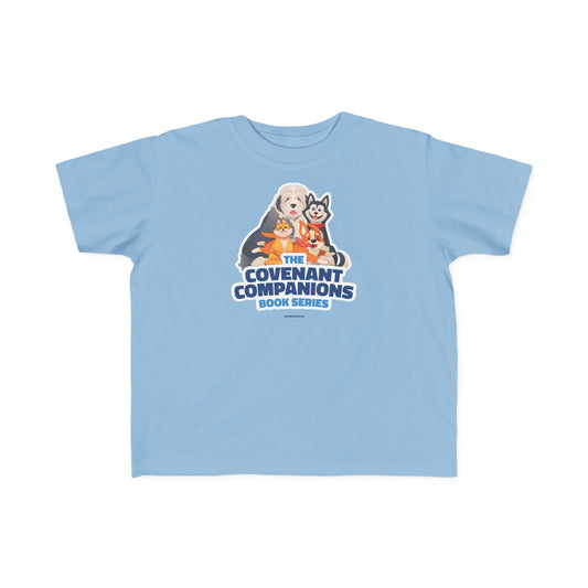 The Covenant Companions Logo Toddler Tee (Light Blue) | Moedim Book Co.
