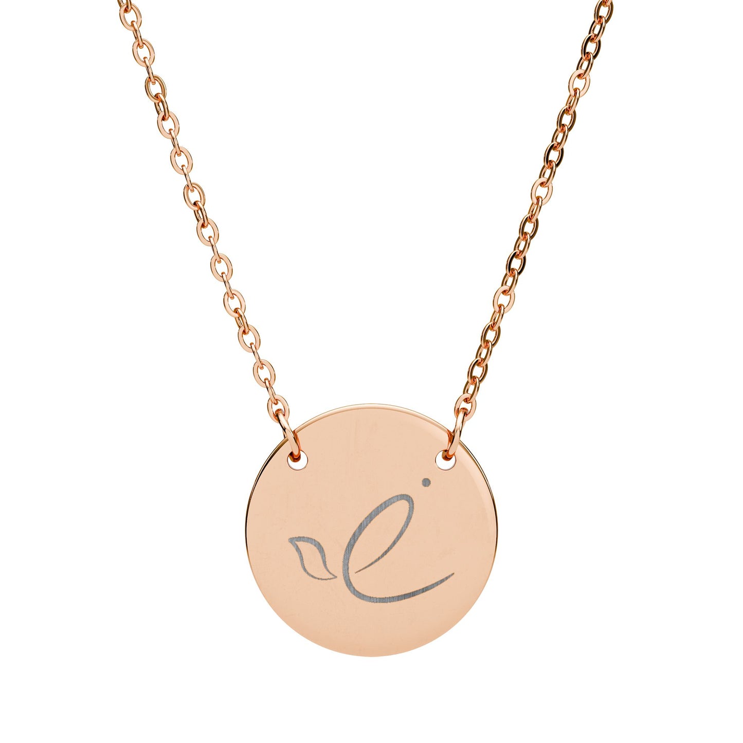 Shalom Dove Necklace (Rose Gold)