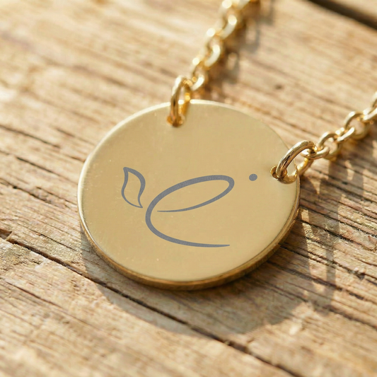 Shalom Dove Necklace (Gold)