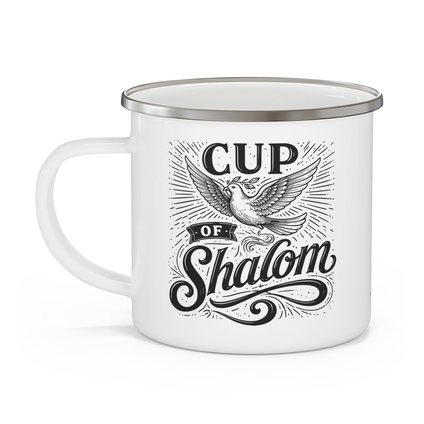 Cup of Shalom Camping Mug