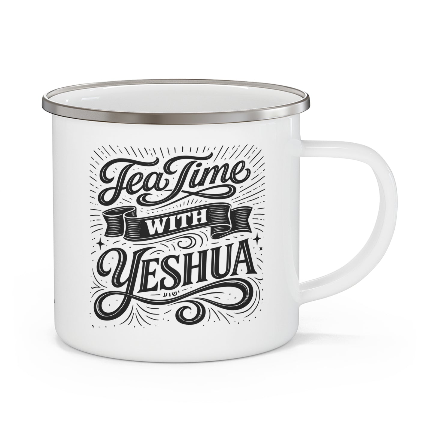 Tea Time with Yeshua Camping Mug