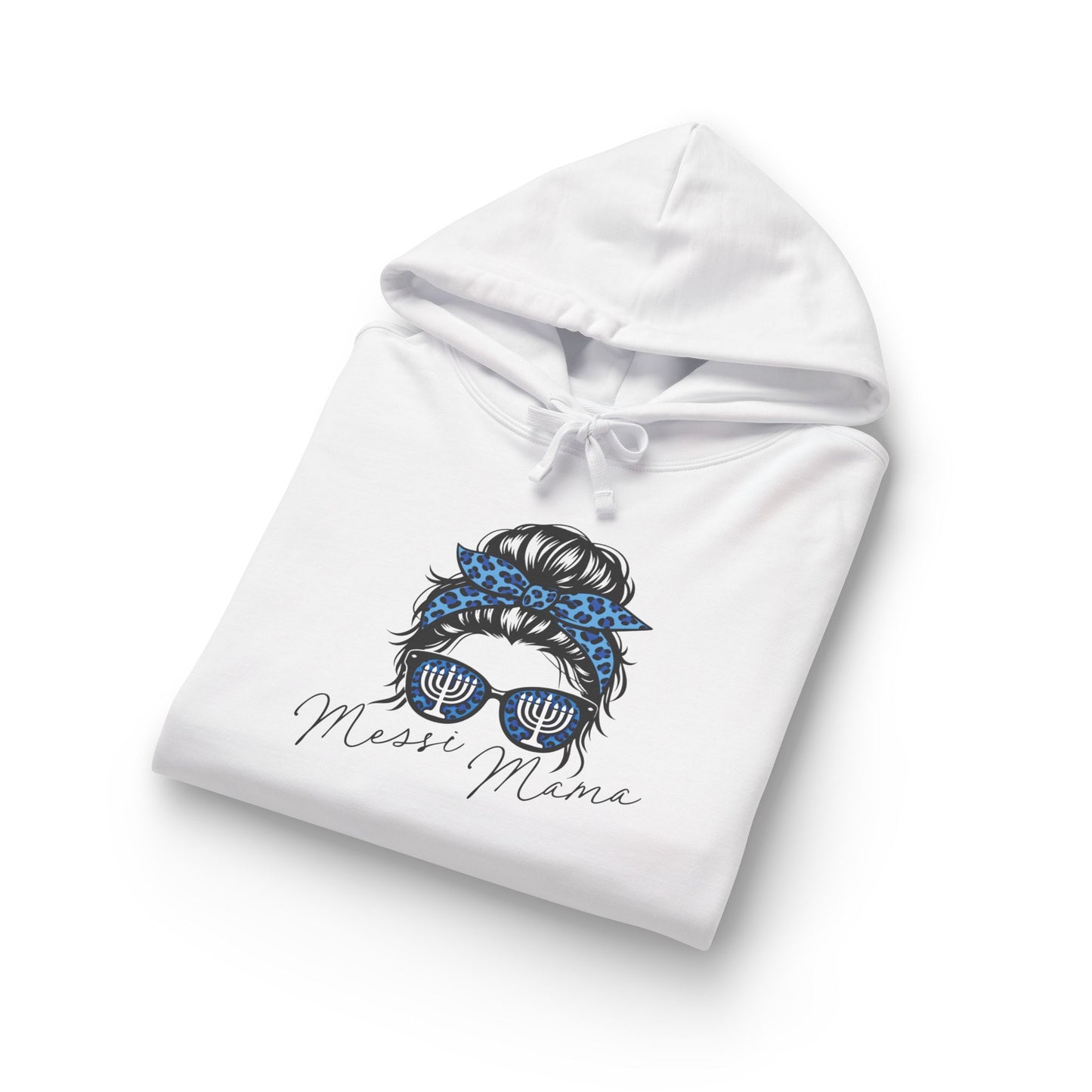 Messi Mama Hoodie (White or Heather Grey)