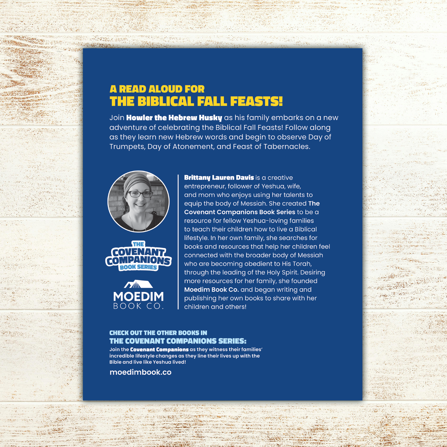 Howler the Hebrew Husky and His Family's New Adventure: A Read Aloud for the Biblical Fall Feasts (The Covenant Companions Book Series, Book 1)