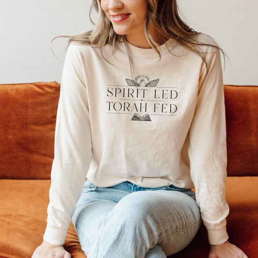 Spirit Led Torah Fed Long Sleeve T-Shirt